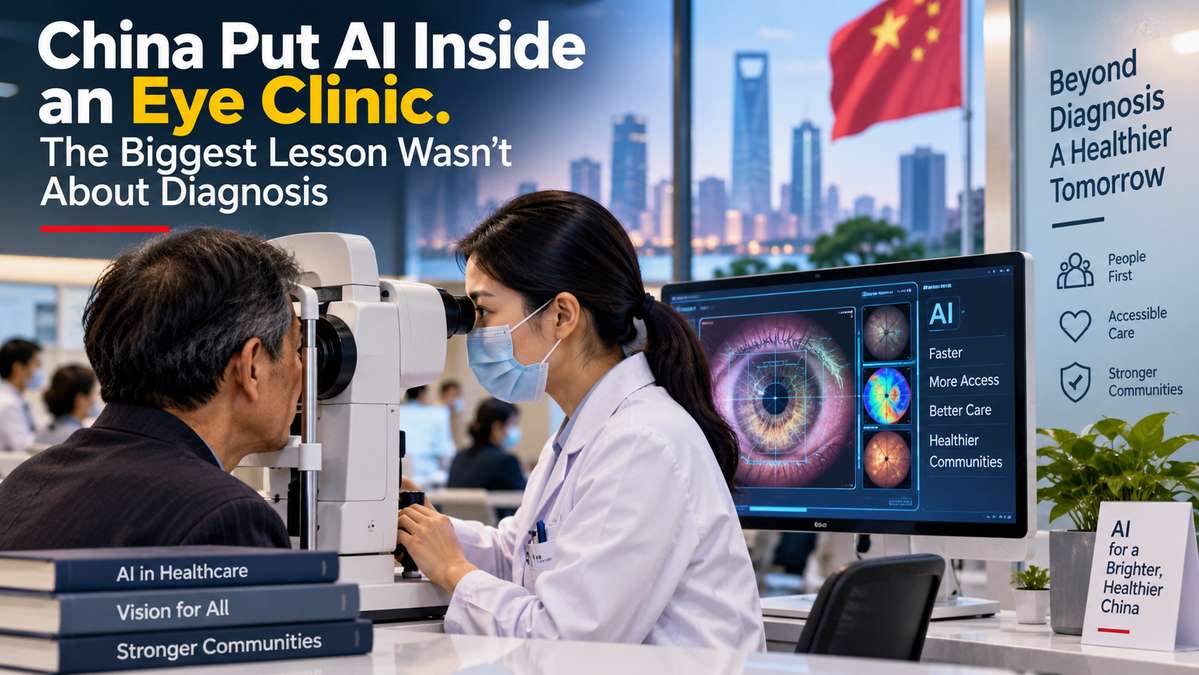 China Put AI Inside an Eye Clinic. The Biggest Lesson Wasn’t About Diagnosis