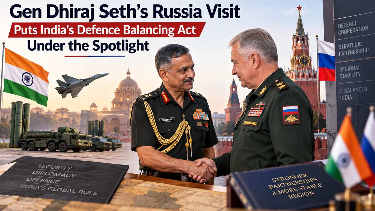 Gen Dhiraj Seth’s Russia Visit Puts India’s Defence Balancing Act Under the Spotlight