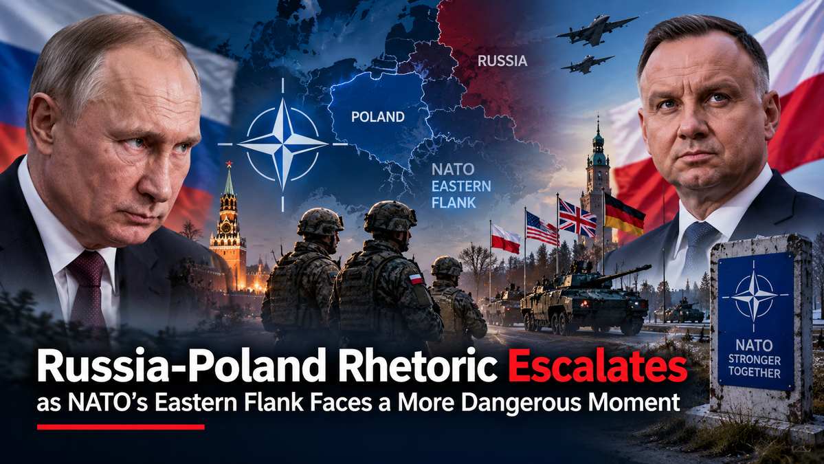 Russia-Poland Rhetoric Escalates as NATO’s Eastern Flank Faces a More Dangerous Moment