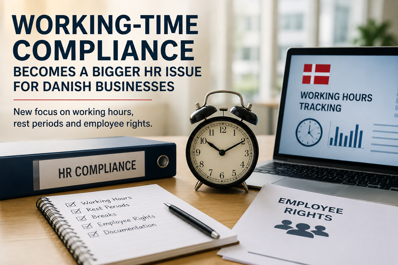 Working-Time Compliance Becomes a Bigger HR Issue for Danish Businesses